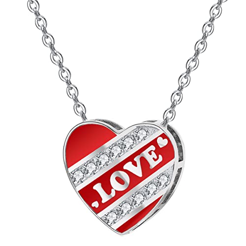 Emma Manor EM Collana con Ciondolo Smaltato con