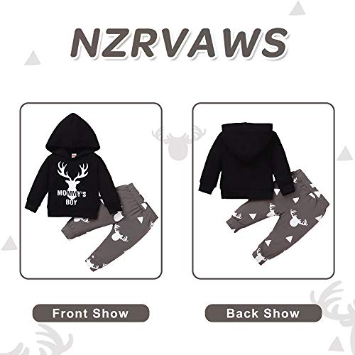 Image of NZRVAWS Newborn Baby Girl Clothes Long Sleeve Ruffle Romper Bodysuit Floral Halen Pants Bowknot Headband 3pcs