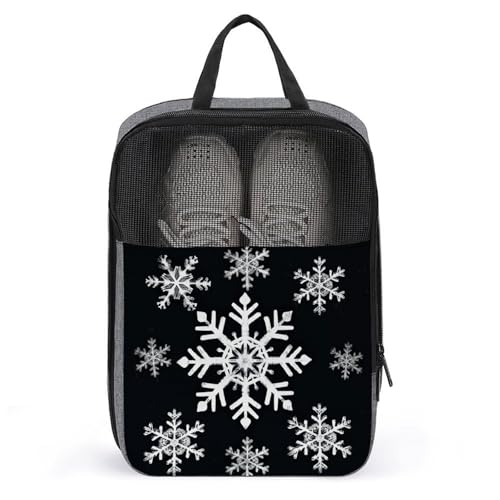 Sac à chaussures pour voyage et grand sac de rangement serviette gris