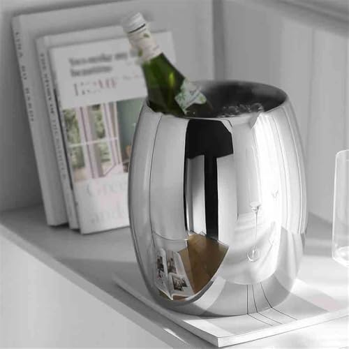 Cubo de champán comercial y doméstico de acero inoxidable para botellas 4