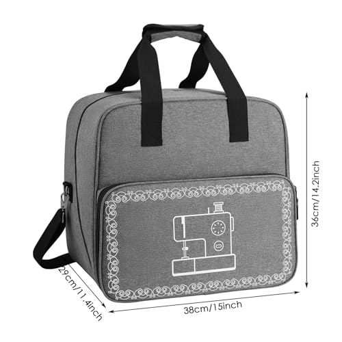 Sac fourre-tout pour machine à coudre imperméable avec poches de rangement - 5