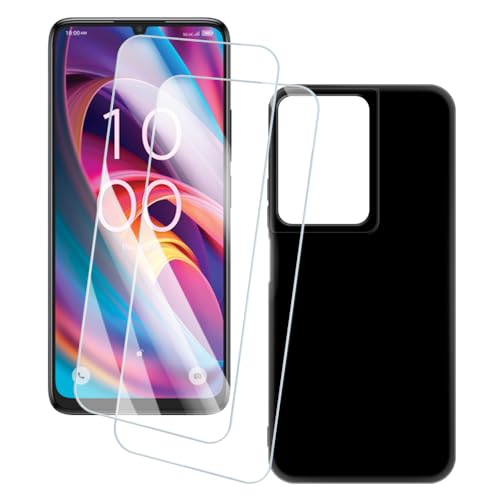 OAGELIM 2�Z�b�g �X�N���[���v���e�N�^�[ + �P�[�X TCL K33 5G (6.75 �C���`) �Ƃ̌݊������� �A�[�e�B�X�e�B�b�N�J�X�^���v�����g�J�o�[�Ƌ����K���X�t�B���� �X�N���b�`�h�~ (��)