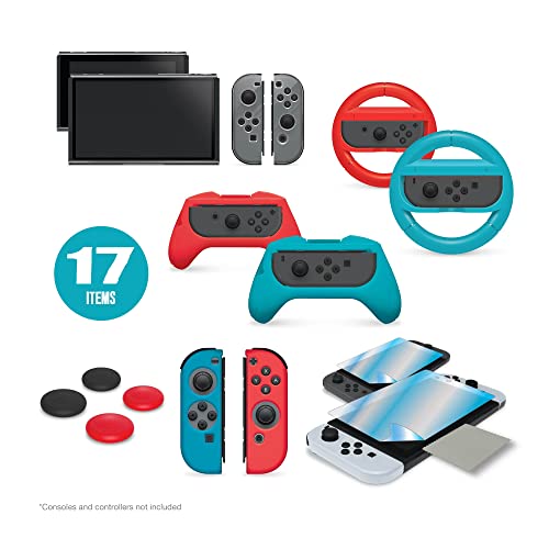 Accessory bundle NSW pack protection et confort de jeu