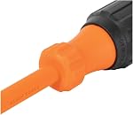 Klein Tools 85073INS Insulated Screwdriver Set, Features 1000V Phillips, Slotted and Square Tips, Cushion Grip Handles, 3-Piece