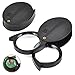 TRIXES 2 in 1 Pocket Magnifying Glass 10x 5X Optical Jewellers Lens
