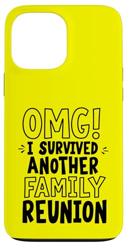 I Survived Another Family Reunion �ʔ�������ȃA�p���� �X�}�z�P�[�X iPhone 13 Pro Max �p