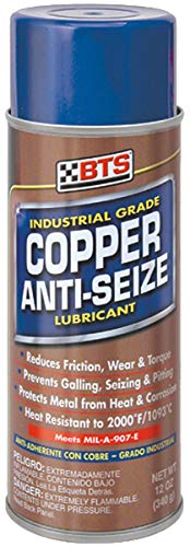 BTS Copper Anti-Seize Compound and Lubricant Industrial Grade 12OZ