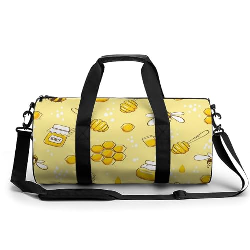 Sac de sport gym Abeilles Mignonnes compact 45x23cm pour ranger toutes vos affaires