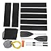 10ft Inflatable Boat with Paddles, Raft Sport Boat with Pump, Repair Kit, & Carrying Bag Included Paddle Lock Design, 3 Air Chambers, 6 HP Max PVC & Marine Wood Material 330lbs Capacity Red Black