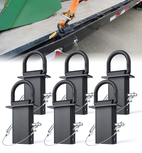 SUMMIT - 5/8" Heavy-Duty Stake Pocket D Rings With Anti-Loss Cord