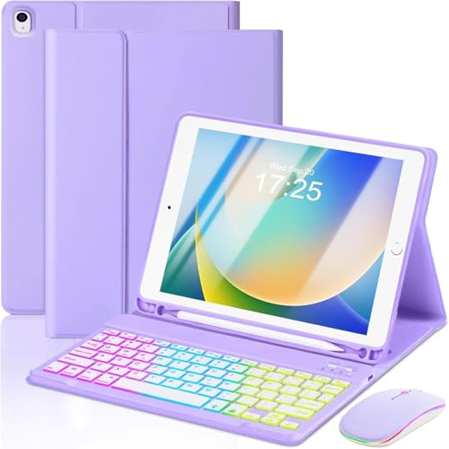 Étui clavier iPad 10.2 pouces avec souris pour travailler partout