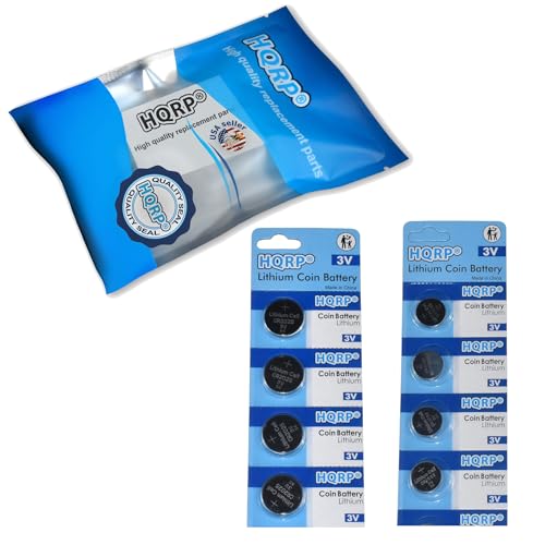 HQRP 8-Pack Battery para Polar FT4 FT7 miniatura 2