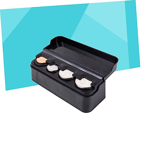 Caja porta monedas Angoily para coche color negro miniatura 5