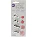 Drop Flower Decorating Piping Tip Set, 4 piece set