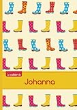  Le cahier de Johanna: Le cahier de Johanna - Séyès, 96p, A5 - Bottes de pluie
