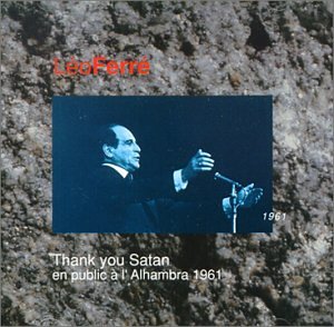 1961: Thank You Satan [Audio CD] Ferre, Leo