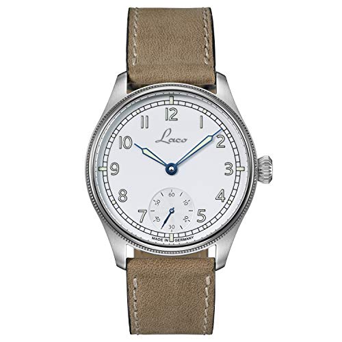 Laco Navy Watches Cuxhaven 862104 42.5mm Handwinding Railroad Classic Watch