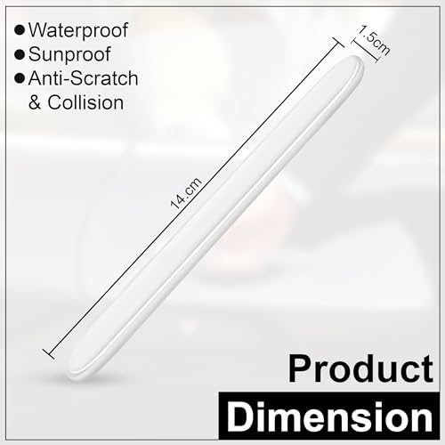 Image of GLUN Transparent PU Anti-Collision Safety Guard, Soft High-Rebound Edge Protector for Tables, Cabinets, Walls & Baby Safety Protection