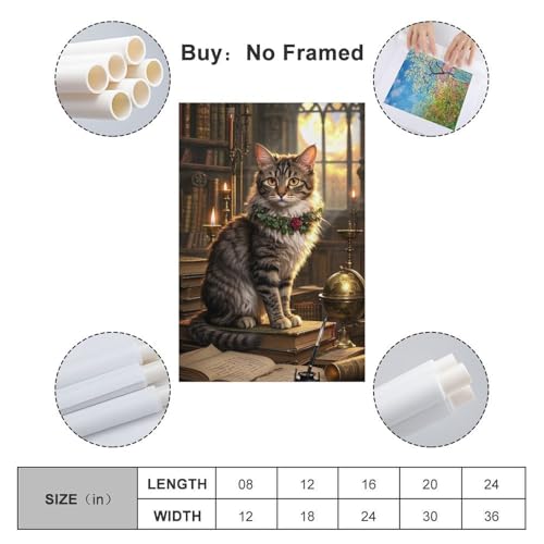 Cuadro Devon Rex para sala de estar y decoración acogedora del dormitorio 2