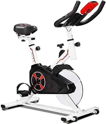 Image of Exercise Bike Indoor Stationary Bike Comfortable Seat Cushion with LCD Detector Heavy Flywheel /Daily Home Fitness /Weight Loss Exercise Bike