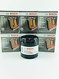 Set of 6 Engine Oil Filter Bosch 3330 Chevrolet Metro