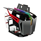 fsp group netzteil erfahrung Inhalt: 1 Stück FSP Gaming-/Streaming-Gehäuse ETAX / ATX / Mini-ITX, Dual-System, offener Rahmen, PC-Computer mit 2 gehärteten Glasscheiben, Aluminiumgehäuse, ARGB Center Light Bar (CMT710R)