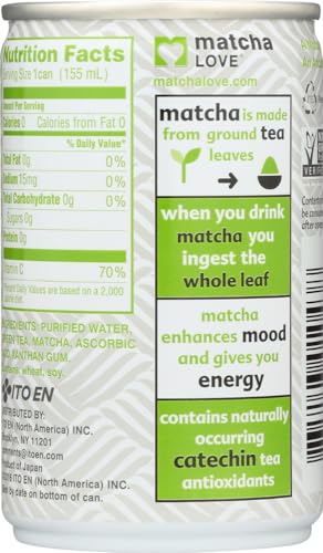 Té verde matcha sin endulzar caja 20 unidades miniatura 2