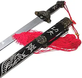 Espada Bruxinha do Cajado Chinês de Aço 99 cm para Treino de Tai Chi