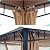 10x12FT Softtop Gazebo with Nettings and Curtains,Heavy Duty Double Roof Canopy,Galvanized Steel Design Outdoor Canopy Shelter for Patio, Backyard, Lawn, Garden, Deck
