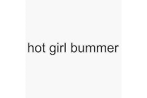 Blackbear - Hot Girl Bummer Lyric Merch: Your Bumper Sticker Anthem