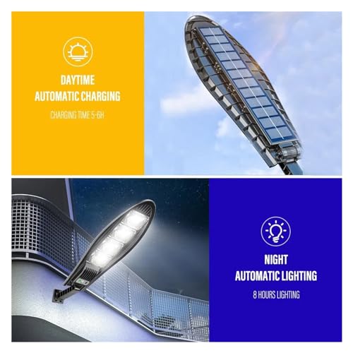 Luz de pared impermeable para el garaje con carga solar y 42 LED potentes 2