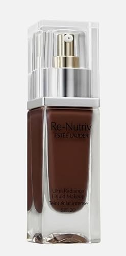 EST Re-Nutriv Ultra Radiance Liquid Foundation Estee SPF20-8N1 Espresso - Lauder 30ml