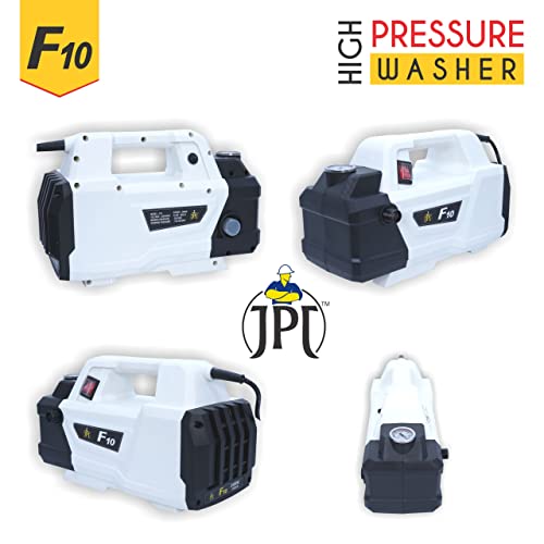 Image of JPT F10 Car Washer High Pressure Pump | 2400 Watt Powerful Motor | Pressure - 220 BAR | Flow Rate 10L /Min 100% Copper Winding (F10-SUPER Combo)