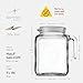 Bormioli Rocco Hermetic Seal Pitcher With Lid and Spout [68 Ounce] for Homemade Juice & Iced Tea or for Glass Milk Bottles, Clear