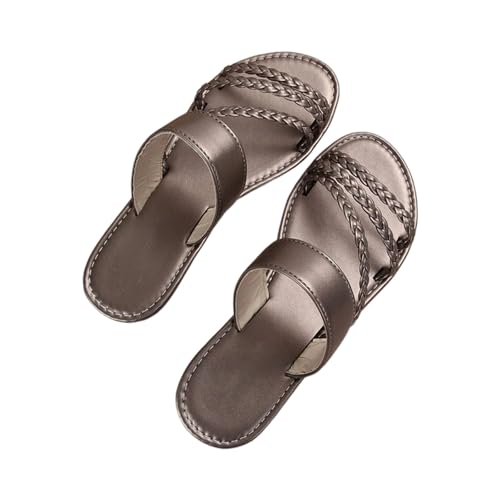 Sandale talon femme et mules plates avec semelle antidérapante