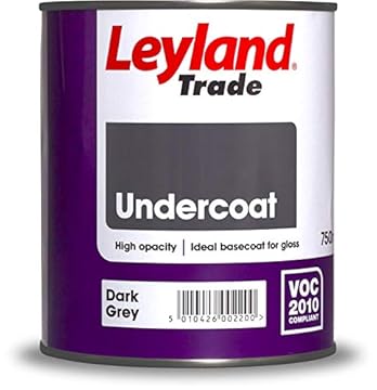 Leyland Trade Undercoat - Dark Grey 750ml