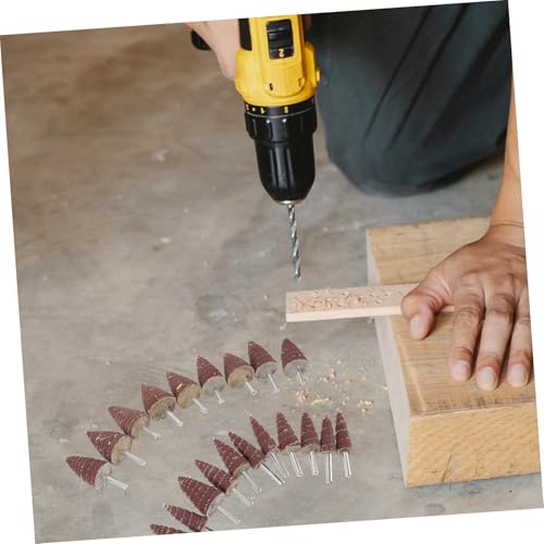 Roues à lamelles abrasives coniques pour polissage différentes surfaces
