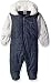 Calvin Klein Baby Boys PRAM, Blue Chambray/Oatmeal, 0-3 Months