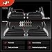 A-Premium Set of 4PCS Mud Flaps Splash Guards Mudguards Mudflaps with Hardware Kits Accessory Compatible with Toyota Sienna, 2011-2017, Van, (Not fit SE), Black Color, Front LH RH and Rear LH RH