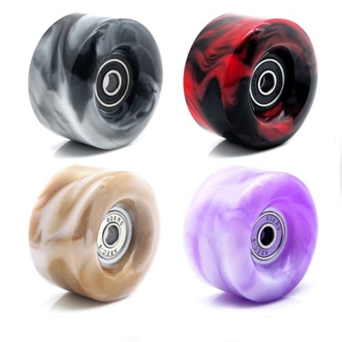 Roues de patins à roulettes en polyuréthane robuste 58 mm x 32 mm