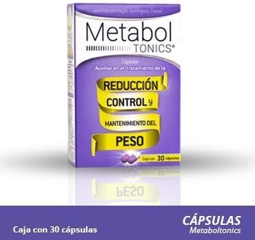 Metabol Tonics Weight Control and Reduction 30 Capsules by genomma labs