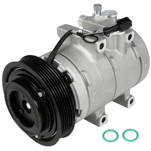 Image of SCITOO AC Compressor for Hyundai for Sonata 2.5L 1999-2001 | Fast Cooling, Ultra Low Noise (≤72 dB)Air Conditioner Compressor with Clutch, Easy Installation, 9770138171 9770138171RU
