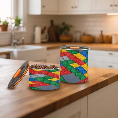 Recipiente para café de acero inoxidable con tapa hermética miniatura 7