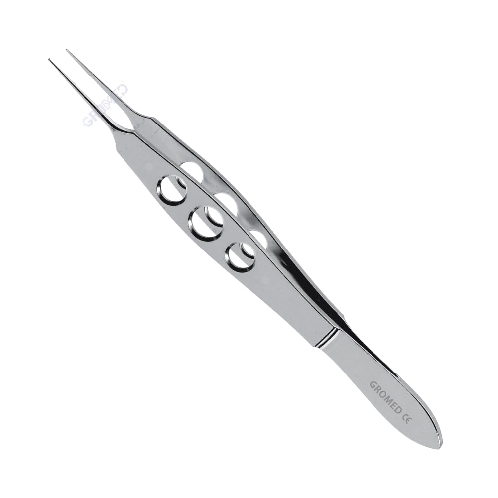 Gromed Micro Suture Tying Dissecting Forceps, Tooth (Kocher/1x2 Teeth) Fine Platform Tip - 4"/10cm, S.Steel Surgical Instrument (B0CRYRR9WH) Amazon Price History, Amazon Price Tracker