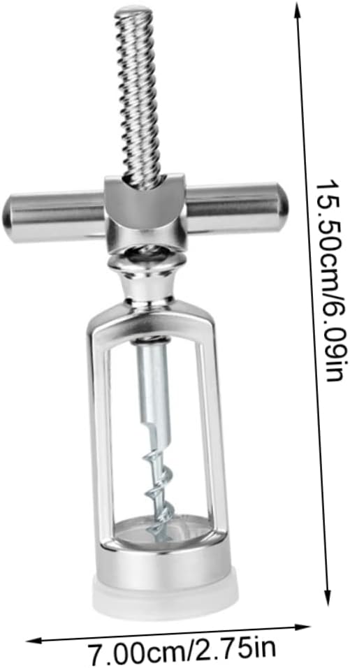 Manual Wine Corkscrew Zinc Alloy Bottle Opener for Red Wine