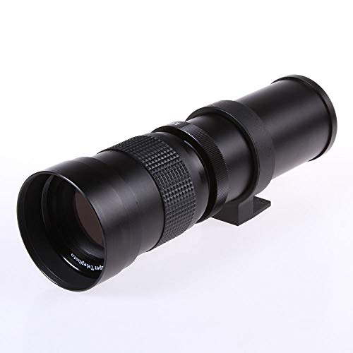 420-800mm f/8.3-16 Super Tele Zoom Objektiv Teleobjektiv Zoomobjektiv mit T Mount Adapter für Canon EOS 5D I II III IV, 6D, 7D, 10D 400D, 450D, 500D, 550D, 600D, 700D, 1000D, 1100D, 1200D DSLR Kamera – Bild 4