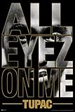 Tupac Posters 2Pac Poster All Eyez on Me Photo 90s Hip Hop Rapper Posters For Room Aesthetic Mid 90s 2Pac Memorabilia Rap Posters Music Merchandise Merch Cool Wall Art Print Poster 12x18