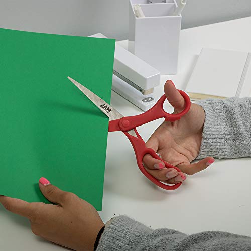 JAM Paper Multi-Purpose Precision Scissors in Red #TOP20