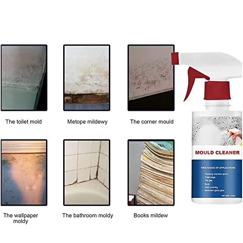 Geoby Mildew Cleaner Foam Spray, Mould Cleaner Spray, Mildew Deodorant Decontamination Spray (2Pcs) #TOP2