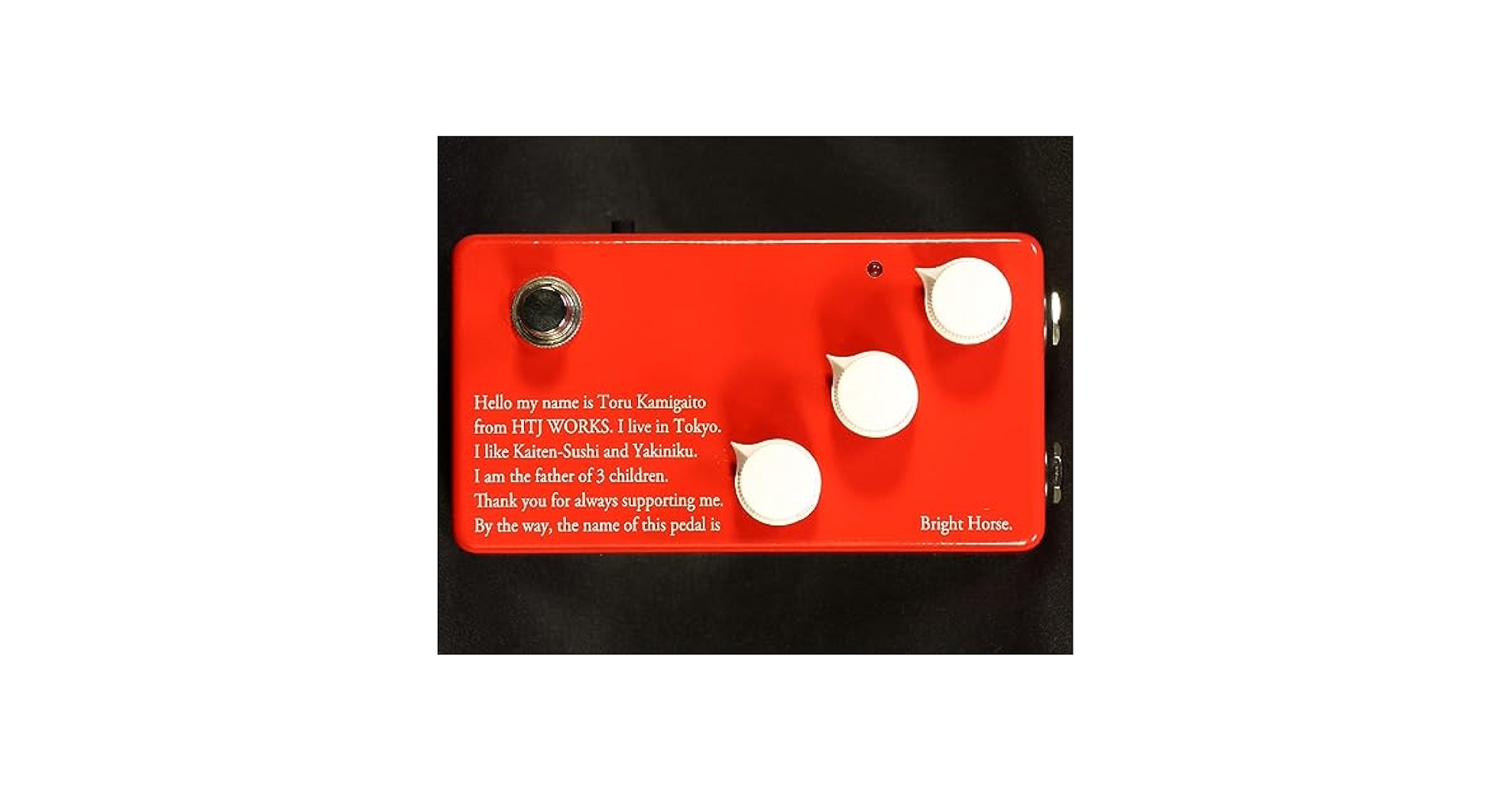 ギター HTJ-WORKS Bright Horse HTJ-WORKS Bright Horse Boost Overdrive - YouTube